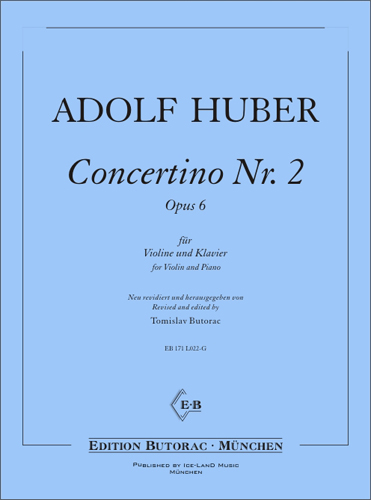 Cover - Student's Concertino No. 2, op. 6